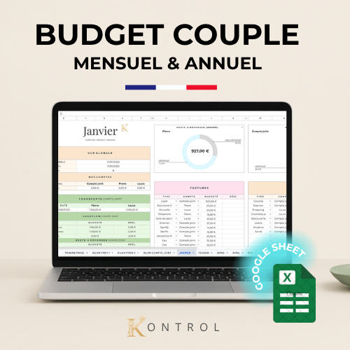 Budget Planner Couple 2026