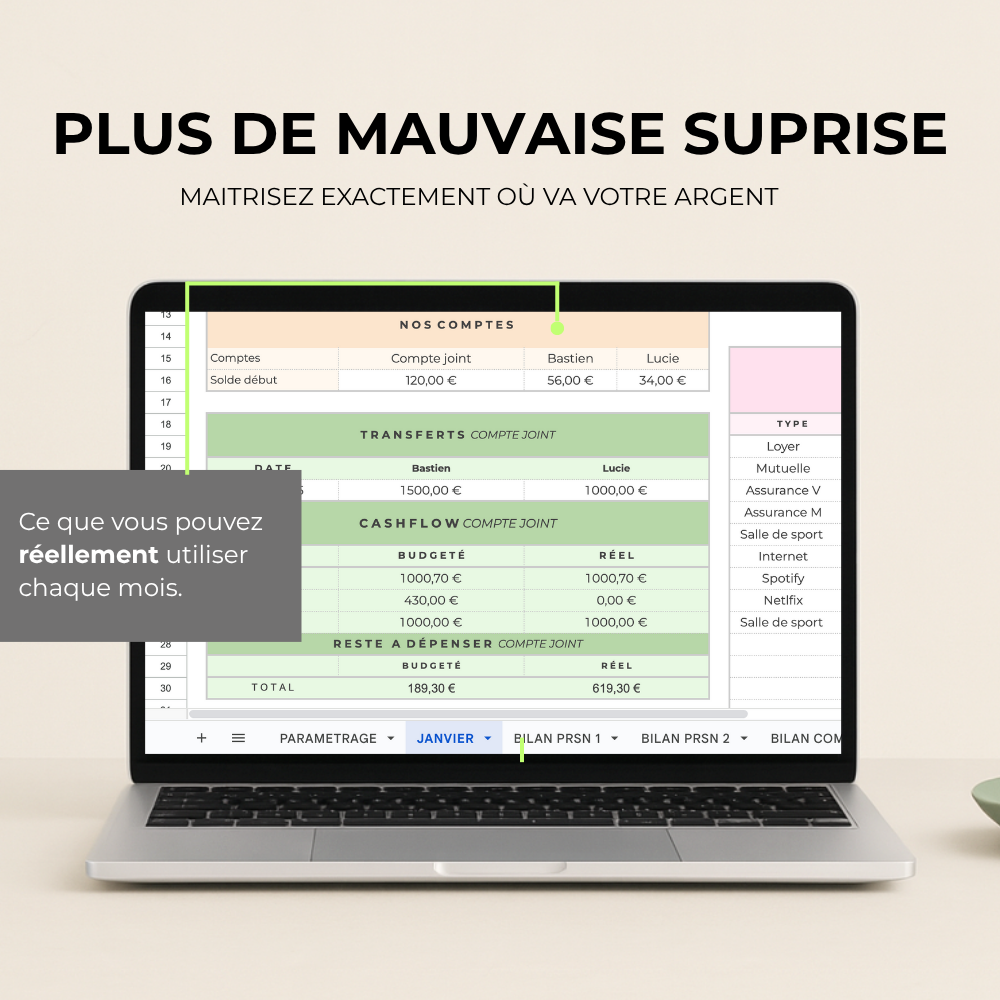 Budget Planner Couple