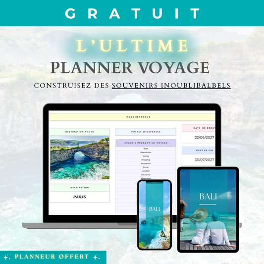Planner voyage 2026
